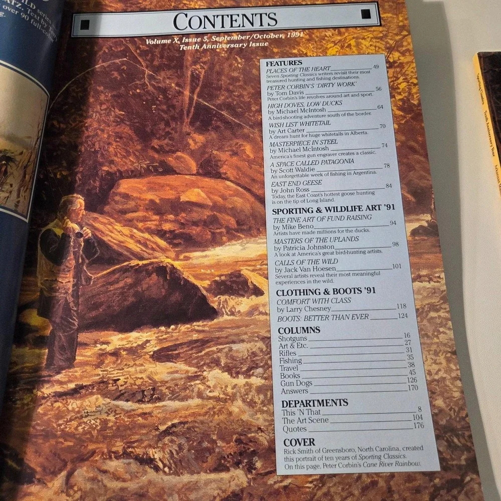 Sporting Classics Magazine 1991‎ Lot Of 6  Hunting & Fishing Collectible